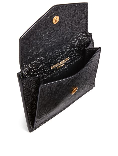 uptown ysl wallet|saint laurent uptown leather wallet.